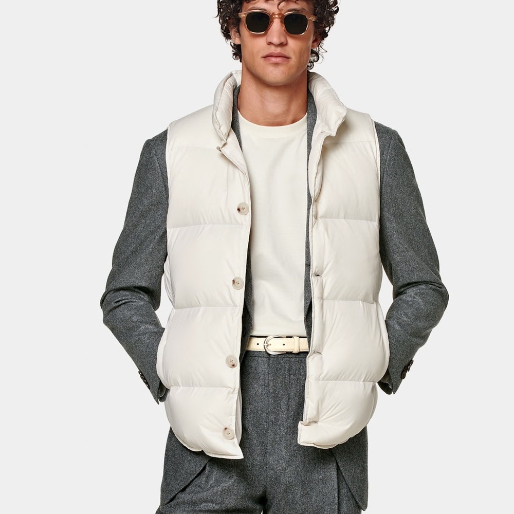 Suitsupply Sand Down Vest